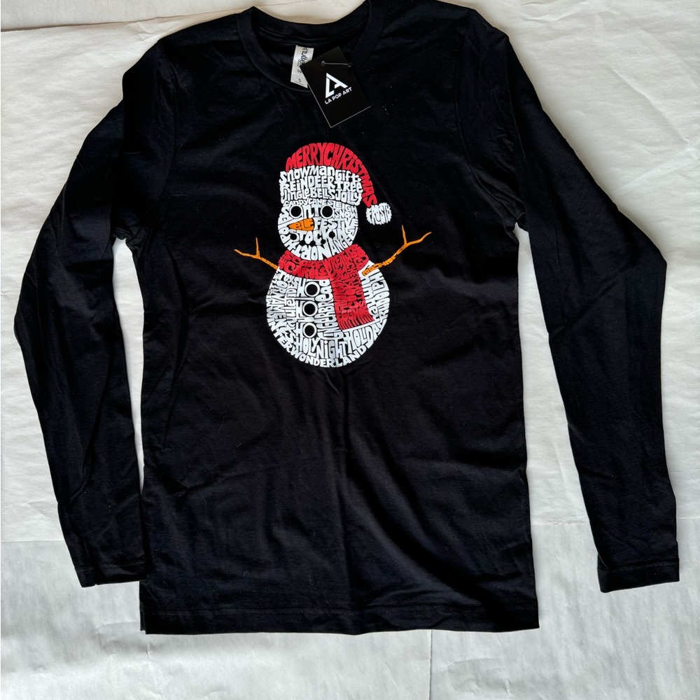 Woman’s snowman long sleeve shirt